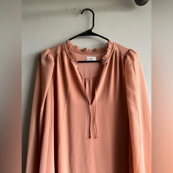 Aritzia Aritzia Wilfred Molly Midi Dress Size Medium  Colour Soft Terracotta - Picture 8 of 13